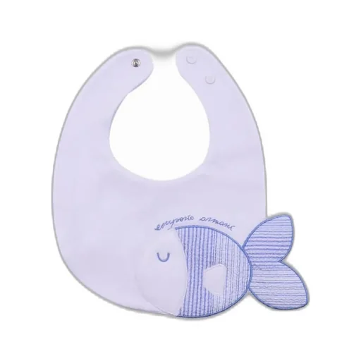 Emporio Armani Kids Fish Shaped Bib