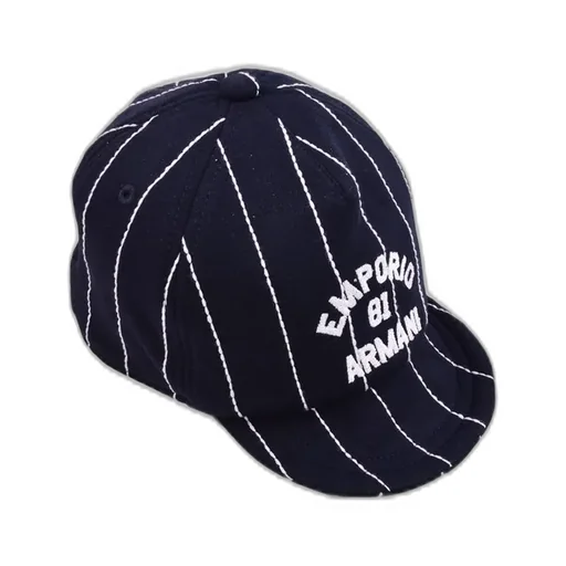 Emporio Armani Kids Logo Embroidered Baseball Cap