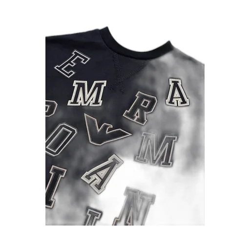 Emporio Armani Kids Logo Printed Crewneck T-Shirt