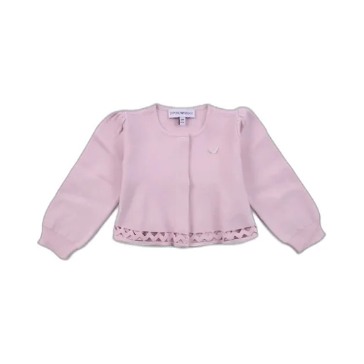 Emporio Armani Kids Logo Patch Jacket