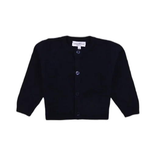 Emporio Armani Kids Buttoned Long-Sleeved Cardigan