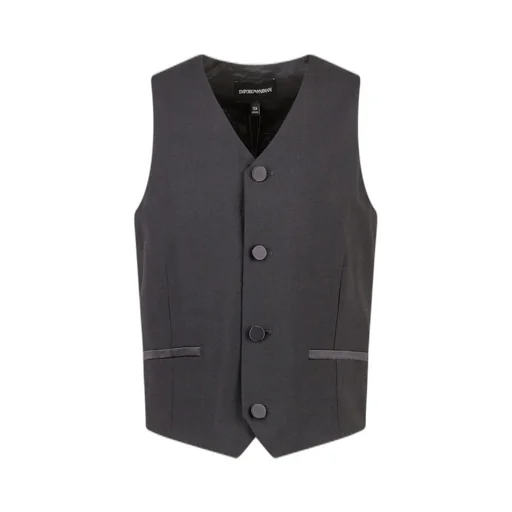 Emporio Armani Kids Single-Breasted Gilet
