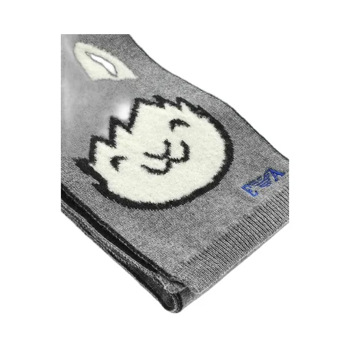 Emporio Armani Kids Logo Embroidered Scarf