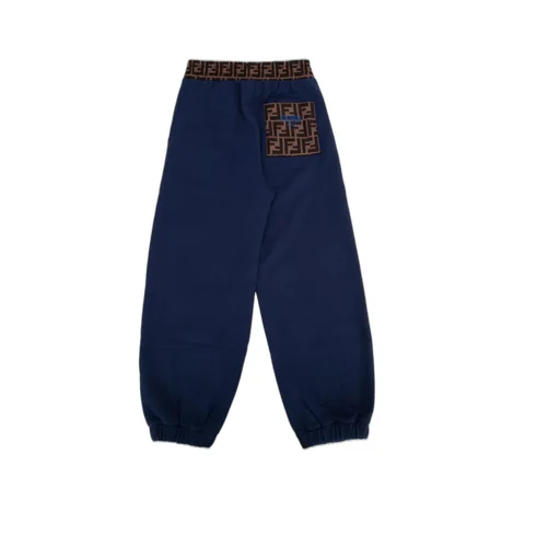 Fendi Kids Logo Printed Sweat Pants