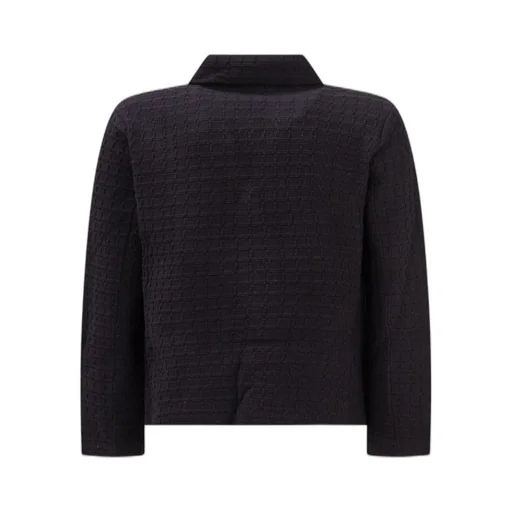 Emporio Armani Kids Button-Up Knitted Blazer