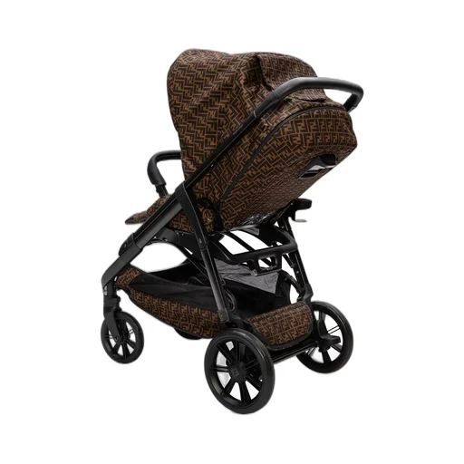 Fendi Kids All-Over Ff Printed Stroller