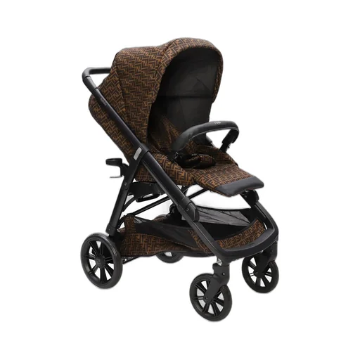 Fendi Kids All-Over Ff Printed Stroller