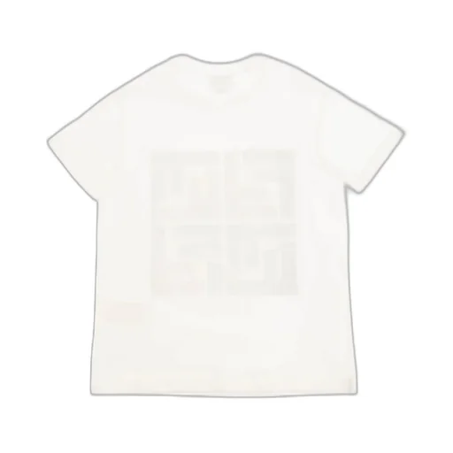 Fendi Kids Logo Printed Crewneck T-Shirt