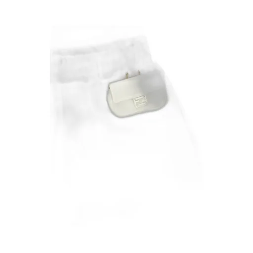 Fendi Kids Elastic Waist Bermuda Shorts