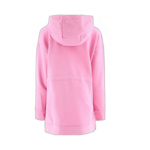 Fendi Kids Logo Embossed Hoodie Dress