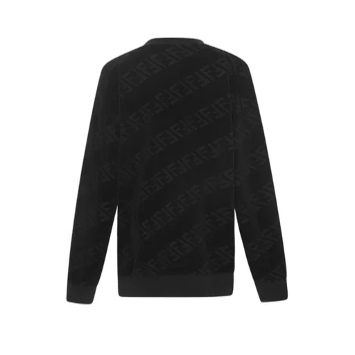 Fendi Kids Allover Ff Printed Crewneck Sweatshirt