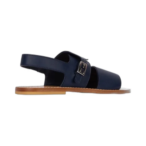 Fendi Kids Logo Buckle Sandals