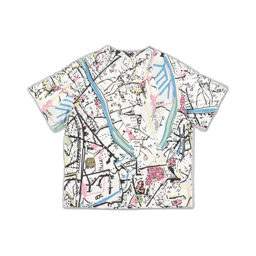 Fendi Kids Allover Graphic Printed T-Shirt
