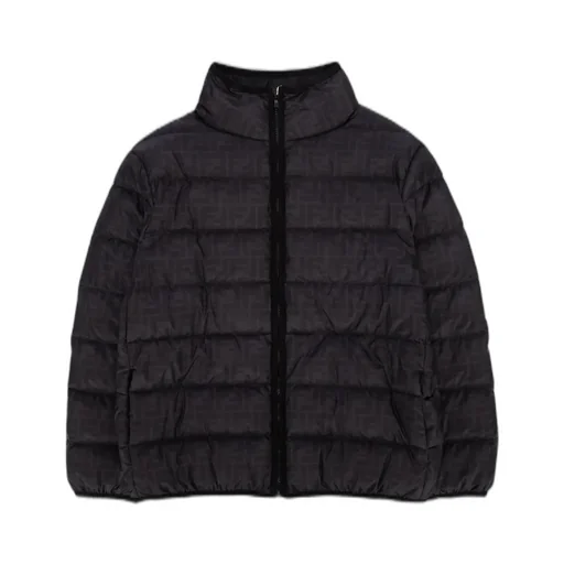 Fendi Kids All-Over Logo Printed Padded Jacket