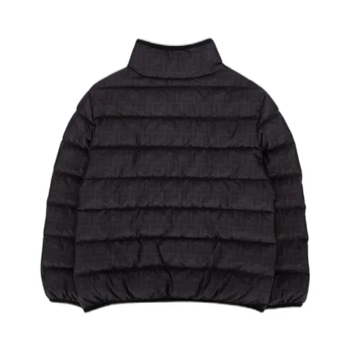 Fendi Kids All-Over Logo Printed Padded Jacket