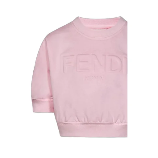 Fendi Kids 3D Logo Crewneck Sweatshirt