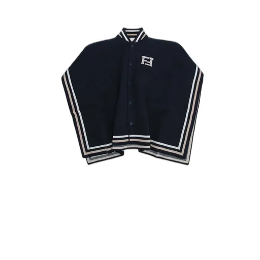 Fendi Kids Ff Intarsia Cape