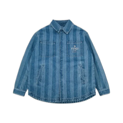Fendi Kids Denim Go-To Junior Jacket