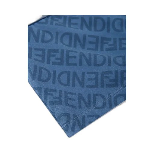 Fendi Kids Ff Logo Printed Swim Shorts