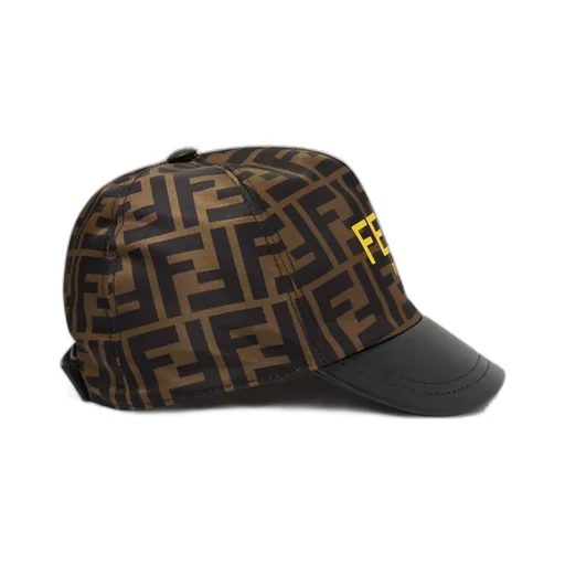 Fendi Kids Logo Printed Baseball Cap