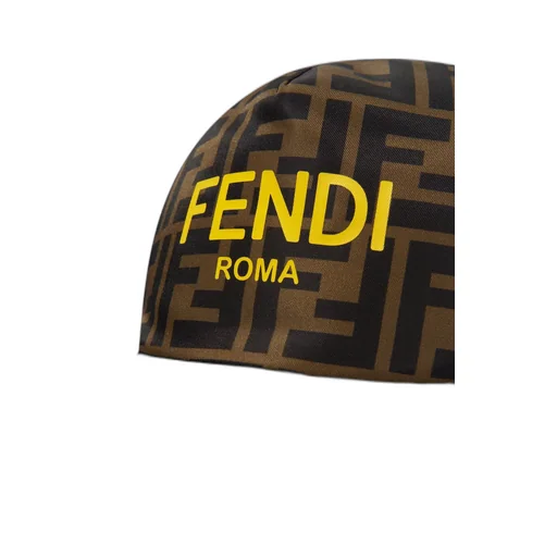 Fendi Kids Logo Printed Baseball Cap