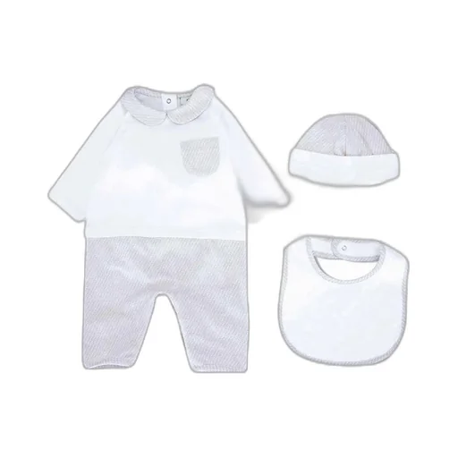 Fendi Kids Ff Patterned Babygrow Set