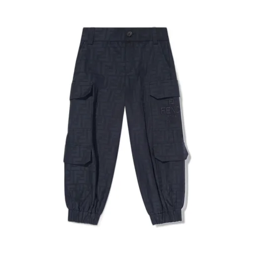 Fendi Kids Lightweight Jacquard Pants