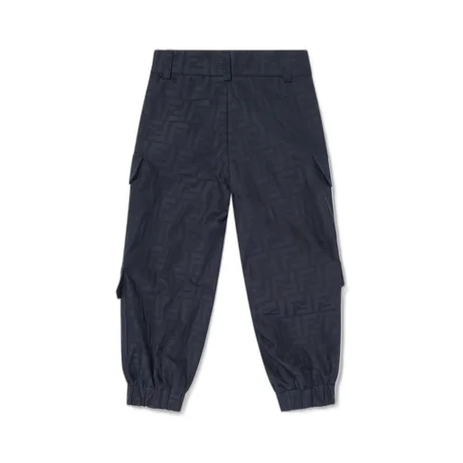 Fendi Kids Lightweight Jacquard Pants