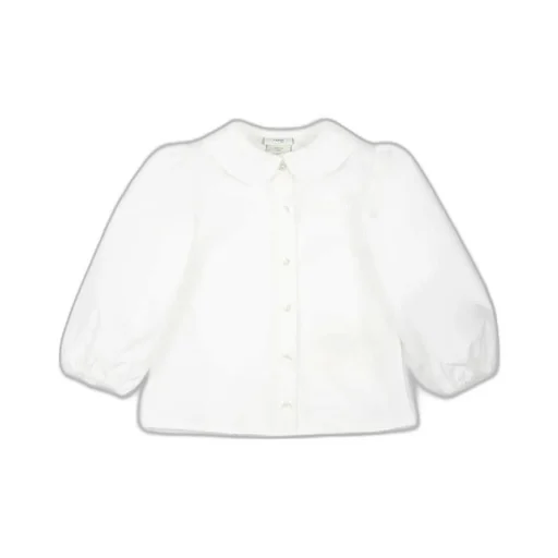 Fendi Kids Poplin Button-Up Shirt