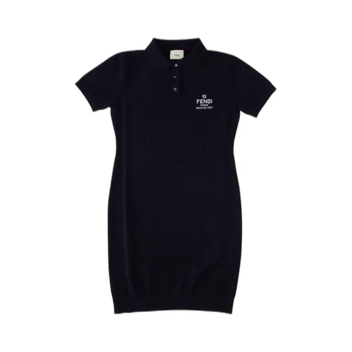 Fendi Kids Short-Sleeved Polo Shirt Dress