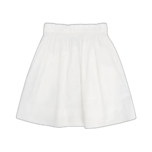 Fendi Kids Logo Printed Flared Mini Skirt