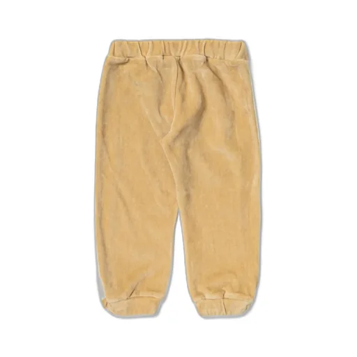 Fendi Kids Logo Embroidered Velvet Trousers