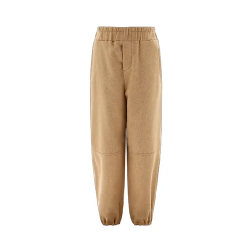 Fendi Kids Flannel Straight Leg Trousers