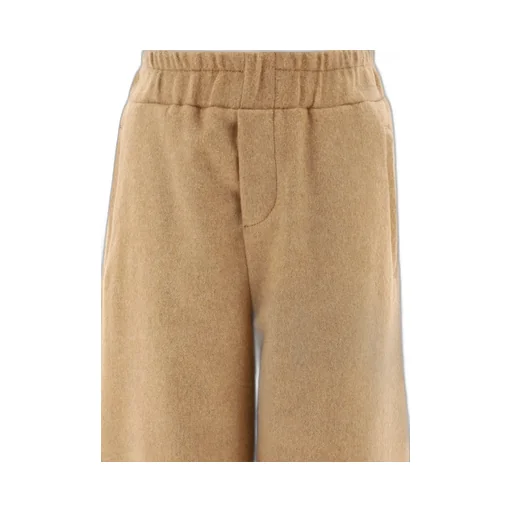 Fendi Kids Flannel Straight Leg Trousers