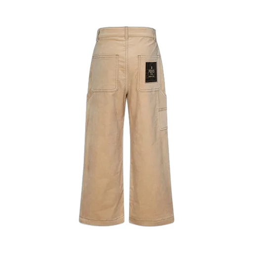 Fendi Kids Straight Leg Trousers