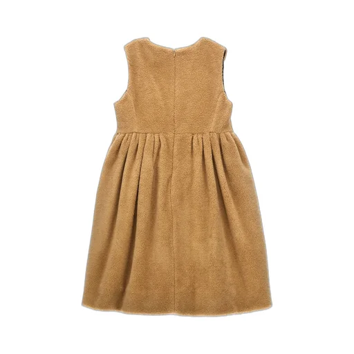 Fendi Kids Logo Embroidered Sleeveless Dress