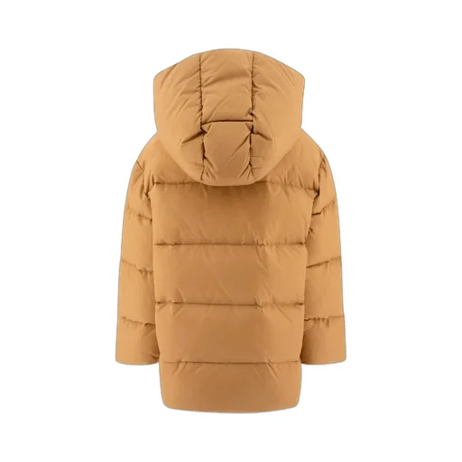 Fendi Kids Logo Embroidered Padded Coat