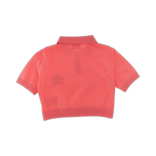 Fendi Kids Button Detailed Short-Sleeved Polo Shirt