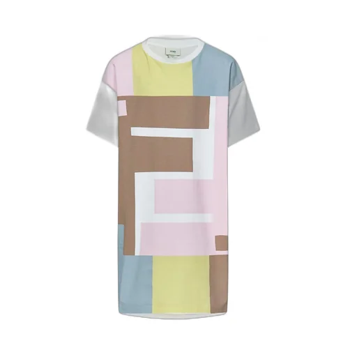 Fendi Kids Maxi T-Shirt Dress