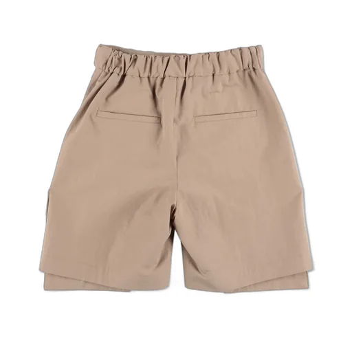 Fendi Kids Logo Embroidered Pocket Shorts