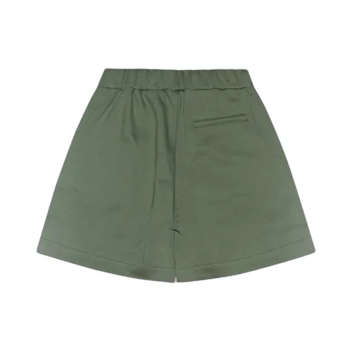 Fendi Kids Logo-Embroidered Elasticated Waistband Shorts