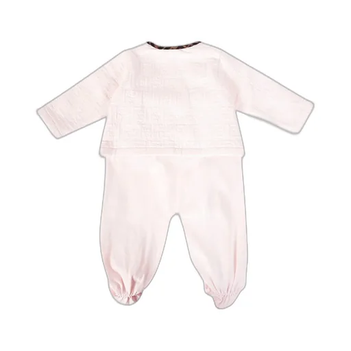 Fendi Kids Ff-Trim Three Pieces Tracksuits