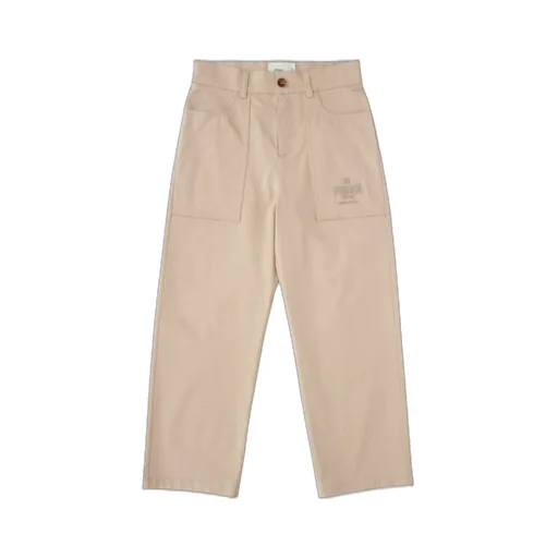 Fendi Kids Logo-Detailed Trousers