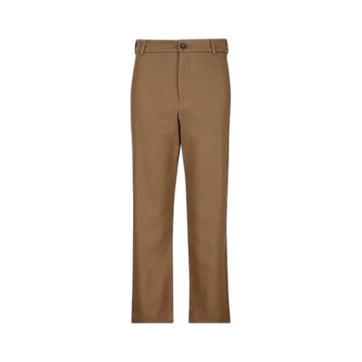 Fendi Kids Ff Logo Straight Leg Trousers