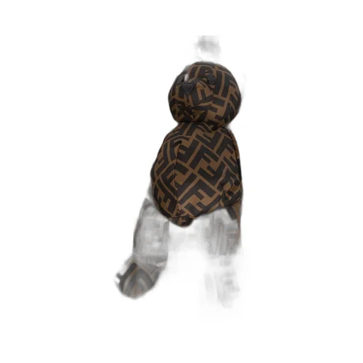 Fendi Kids Allover Logo Printed Teddy Bear Tote Bag