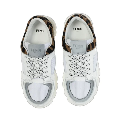 Fendi Kids Ff Motif Sneakers