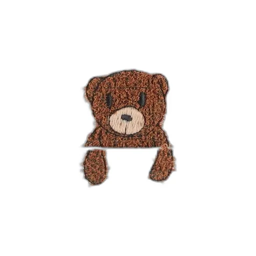 Fendi Kids Bear Embroidered T-Shirt