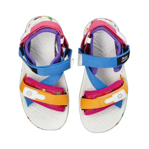 Flower Mountain Nazca Emblem Sandals