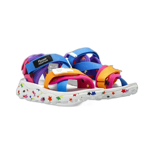 Flower Mountain Nazca Emblem Sandals
