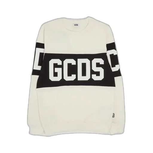 Gcds Kids Band Logo Crewneck Sweatshirt